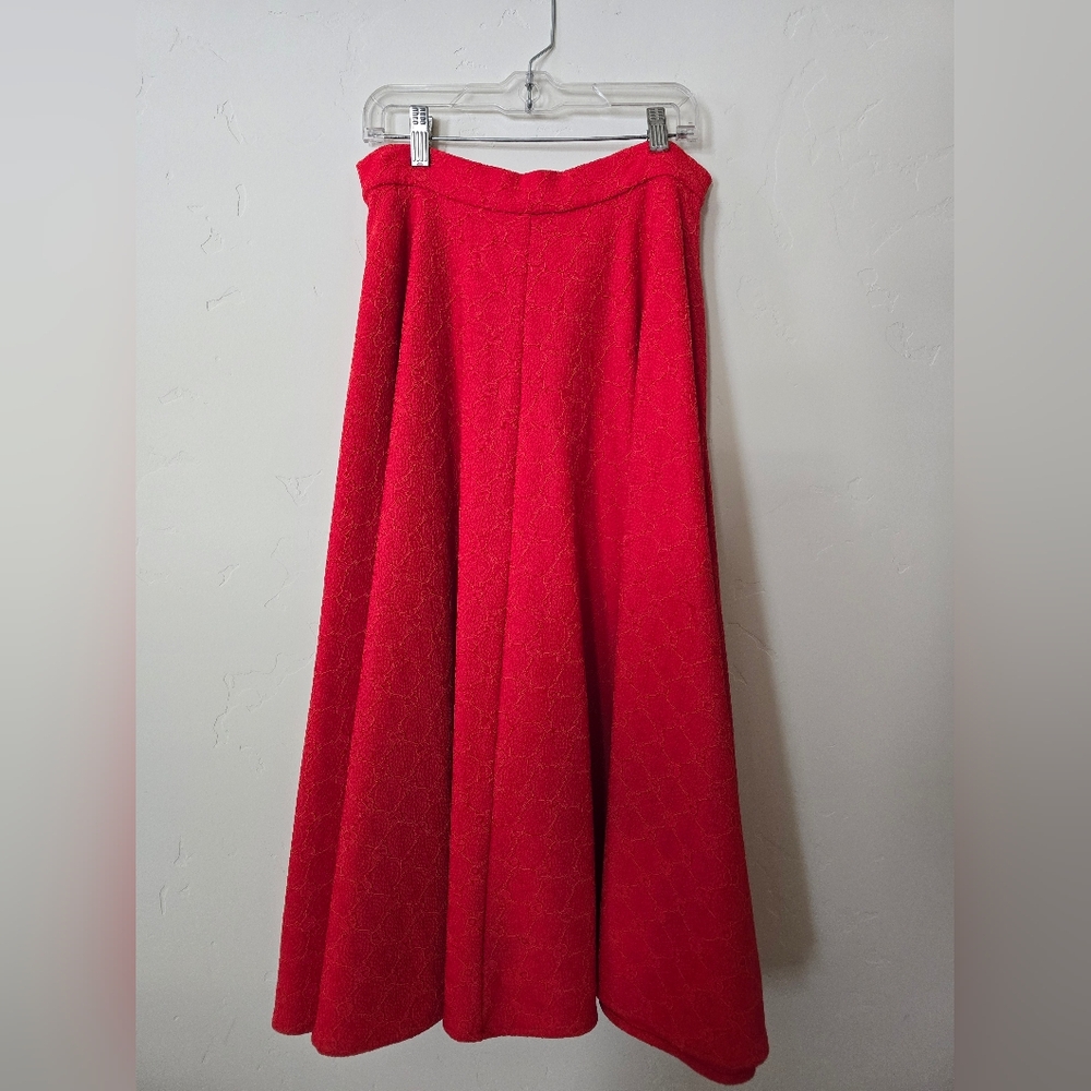 Island Company Red Maxi Skirt